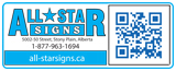 Thank you AllStar Signs for your Support!